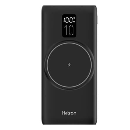 پاوربانک هترون مدل HPB1090PQW ظرفیت 10000 میلی آمپر ساعت — تصویر ۲