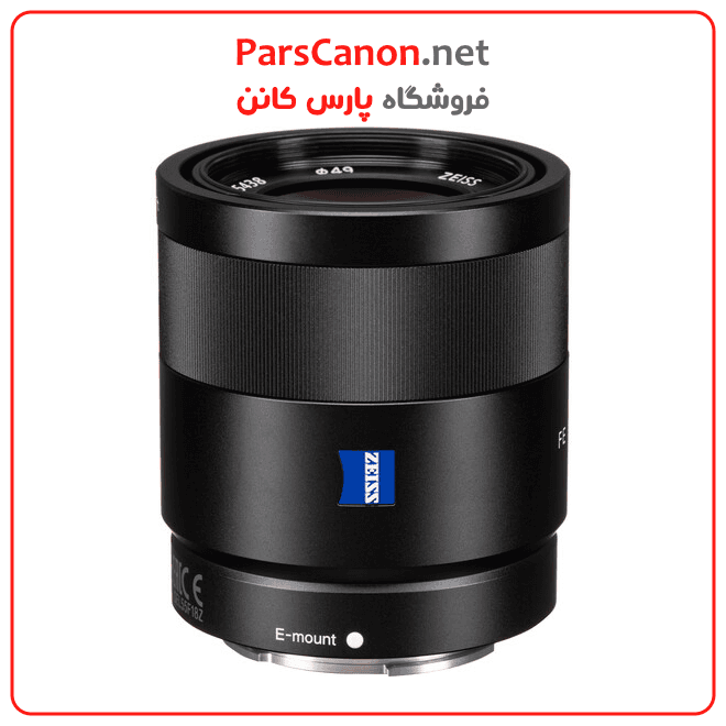 لنز سونی Sony Sonnar T* FE 55mm f/1.8 ZA Lens