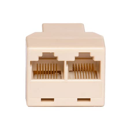 مبدل 1 به 2 پورت شبکه مدل RJ45