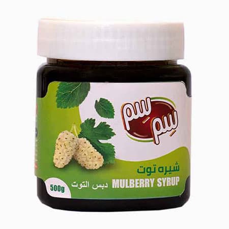 شیره توت آب حیات وزن 500 گرم