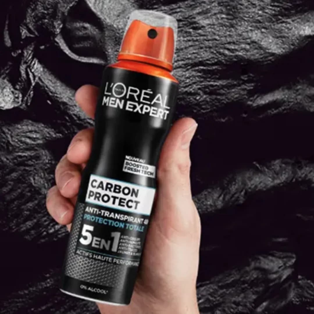 اسپری ضد تعریق لورال سری Men Expert مدل Carbon Protect — تصویر ۵