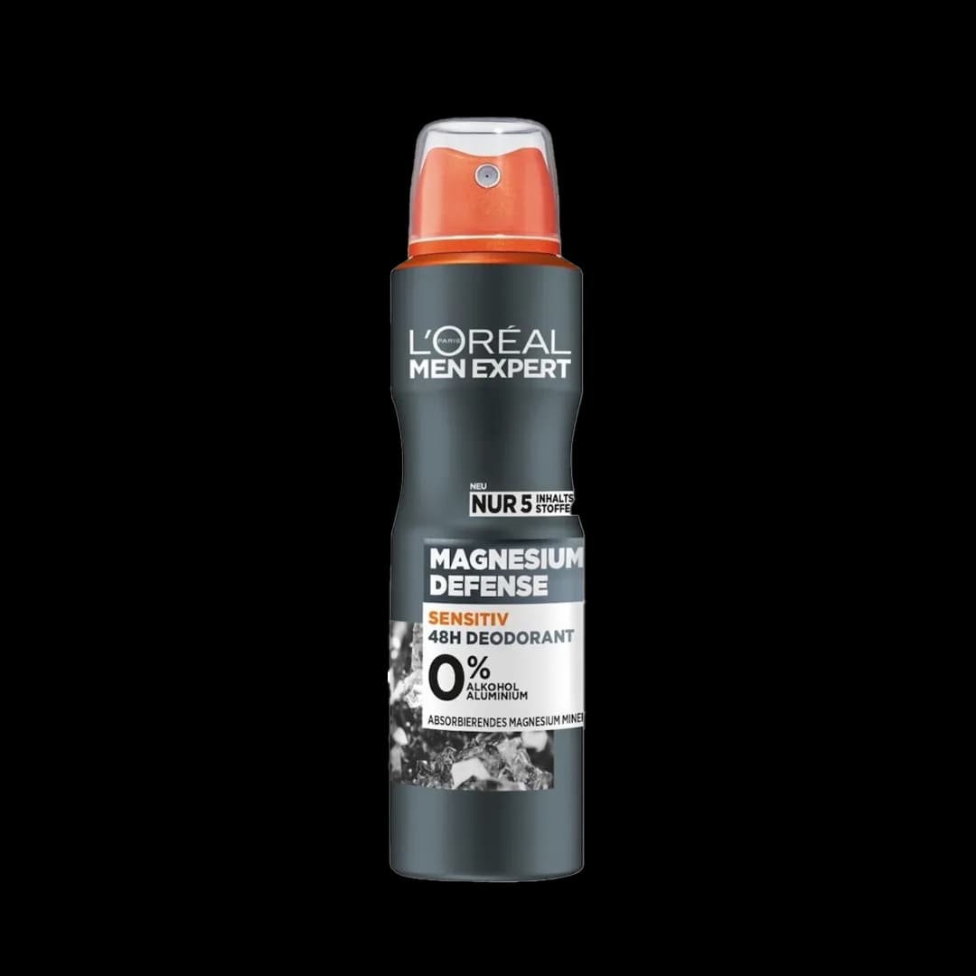 اسپری ضد تعریق لورال سری Men Expert مدل Magnesium Defence