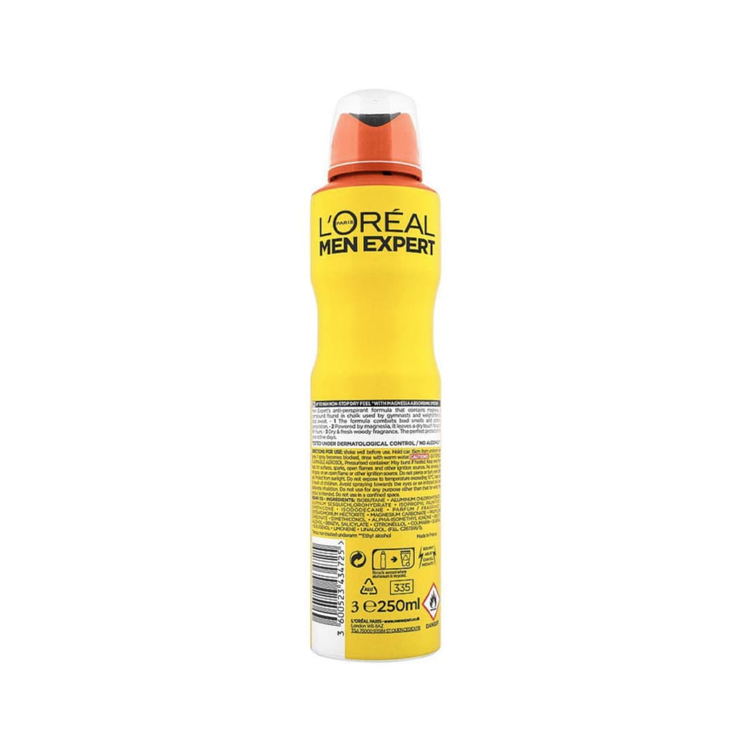 اسپری ضد تعریق لورال سری Men Expert مدل Invincible sport — تصویر ۹
