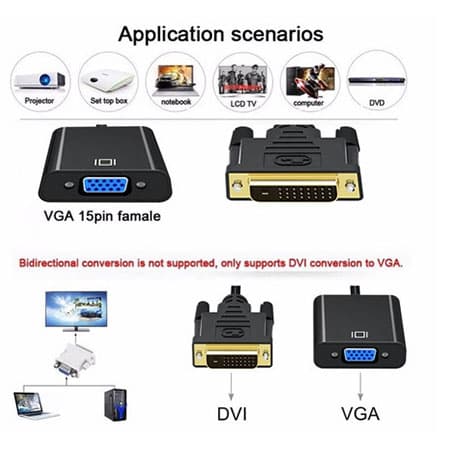 مبدل DVI به VGA انزو مدل DV-61 — تصویر ۷