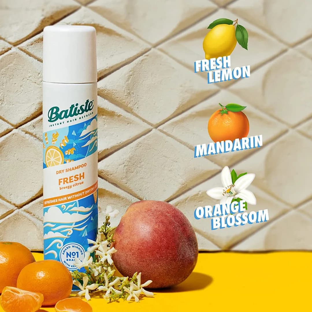 شامپو خشک Batiste مدل Fresh — تصویر ۴