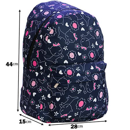 کوله پشتی دخترانه توریث مدل PRX-7585 — تصویر ۱۰