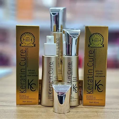 سرم مو و روغن ارگان keratin cure بیو — تصویر ۳