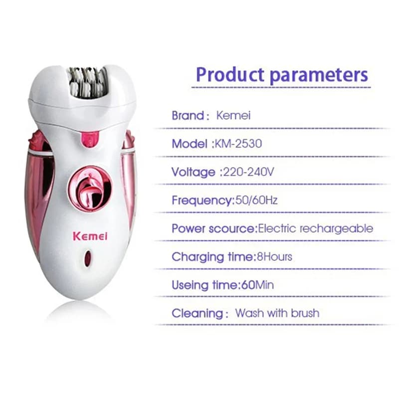 اپیلیدی 4 کاره کیمی KM-2530 KEMEI — تصویر ۶
