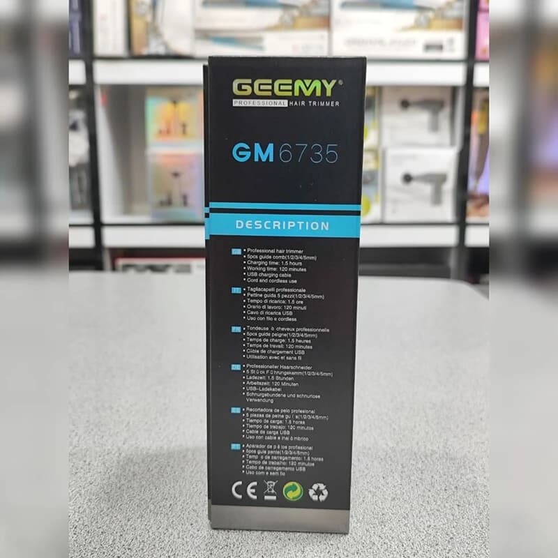 ماشین اصلاح خط زن جیمی GM-6735 Geemy — تصویر ۸