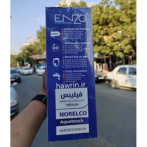ماشین اصلاح سه تیغ انزو EN-9310 ENZO — تصویر ۱۲