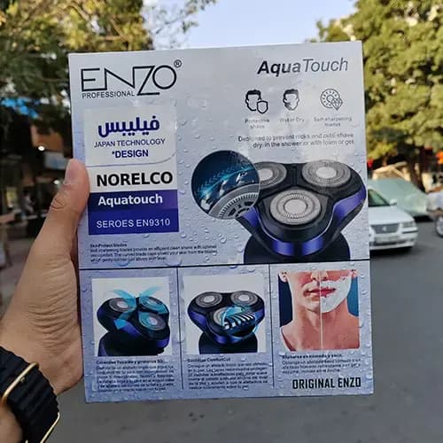ماشین اصلاح سه تیغ انزو EN-9310 ENZO — تصویر ۷