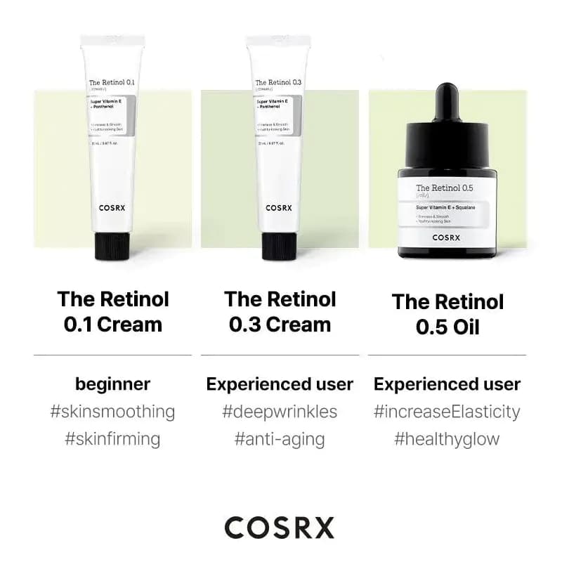 کرم رتینول %0.1 کوزارکس Cosrx ضد پیری و جوانساز — تصویر ۷