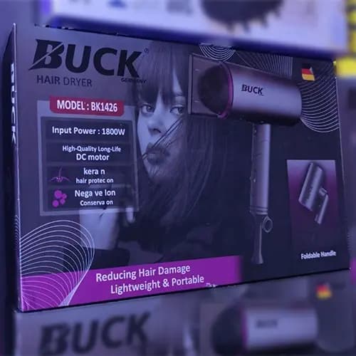 سشوار تاشو باک آلمان BUCK مدل BK1426 — تصویر ۴