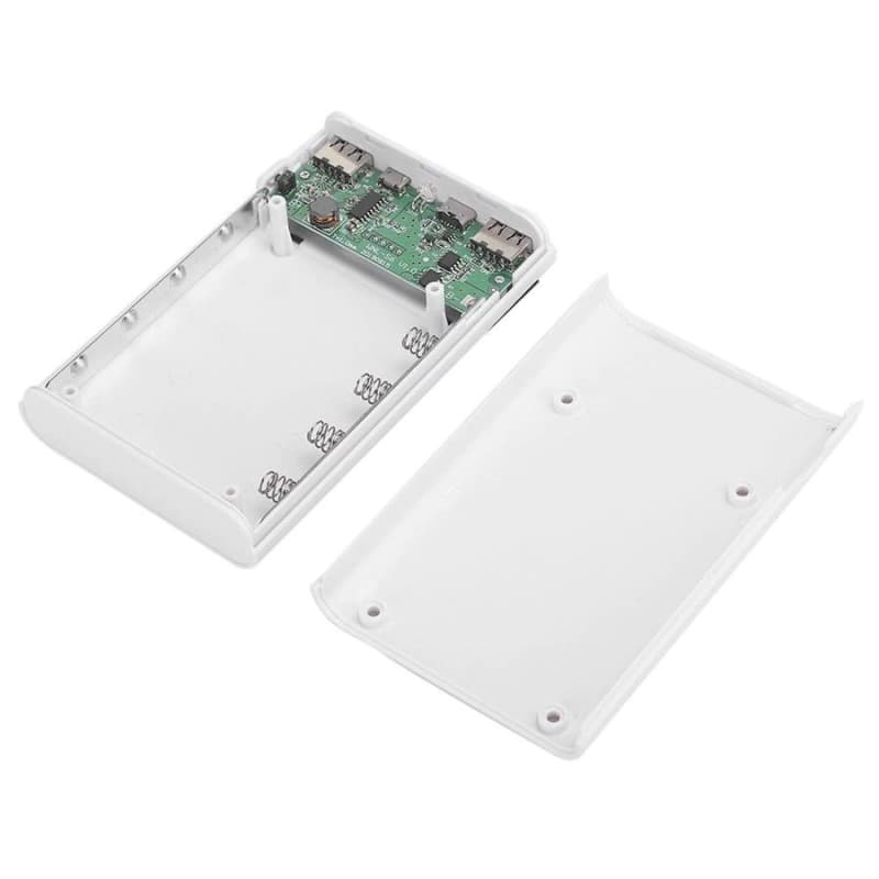 کیس پاوربانک KA4 فست شارژ QC با دو ورودی Micro – Type-C و دو خروجی USB