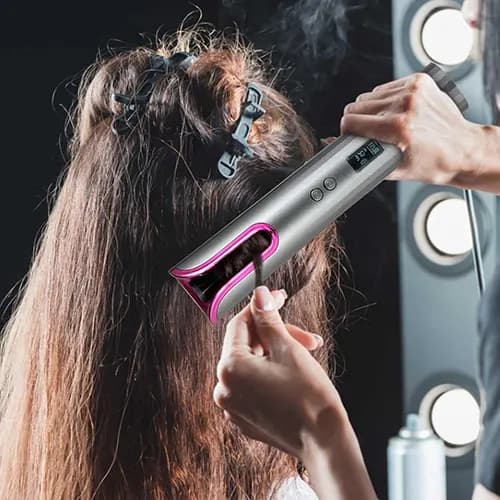 فر کننده مو اتوماتیک شارژی SWAY مدل MDJ-808 — تصویر ۳