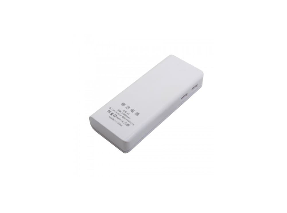 کیس پاوربانک 20000mAh دو خروجی USB به همراه نمایشگر و برد 5 باتری — تصویر ۳