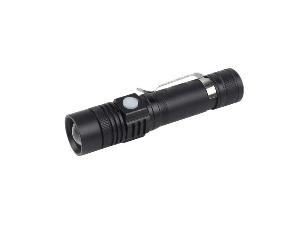 چراغ قوه پلیسی زوم دار T6 مدل CH-518 — تصویر ۲
