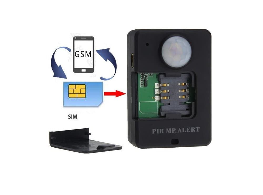 هشدار دهنده سنسور حرکتی PIR سیم کارت خور A9 — تصویر ۵