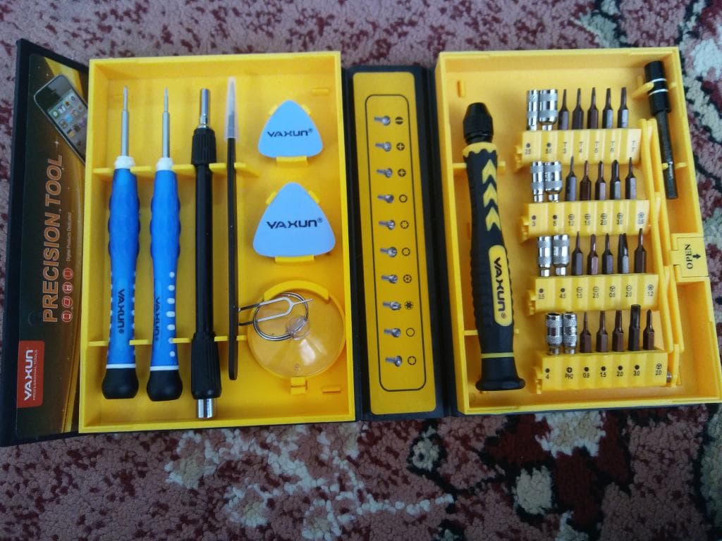 مجموعه 38 عددی سری پیچ گوشتی یاکسون مدل YX-6028 — تصویر ۴