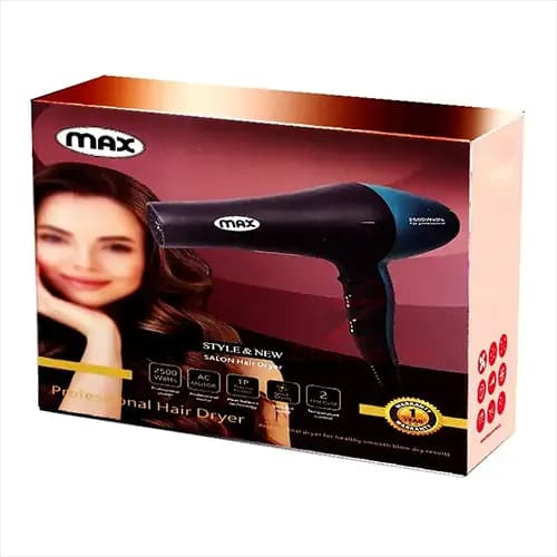 سشوار حرفه ای مکس max مدل 7882 — تصویر ۶