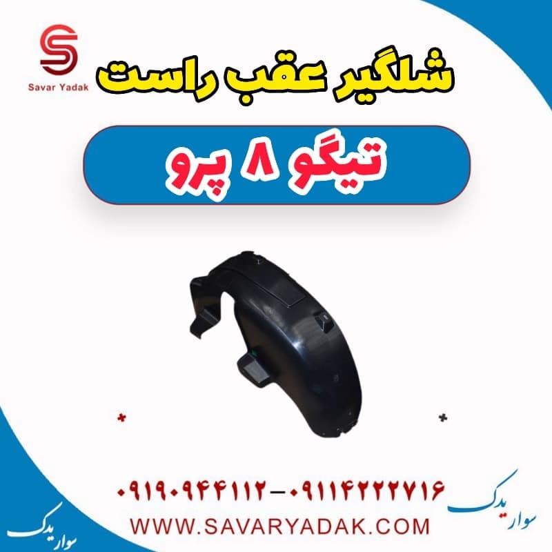 شلگیر عقب راست تیگو 8 پرو