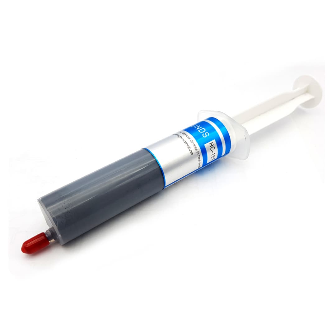 خمیر سیلیکون سرنگی ۴۰ گرمی مشکی مدل HC-151