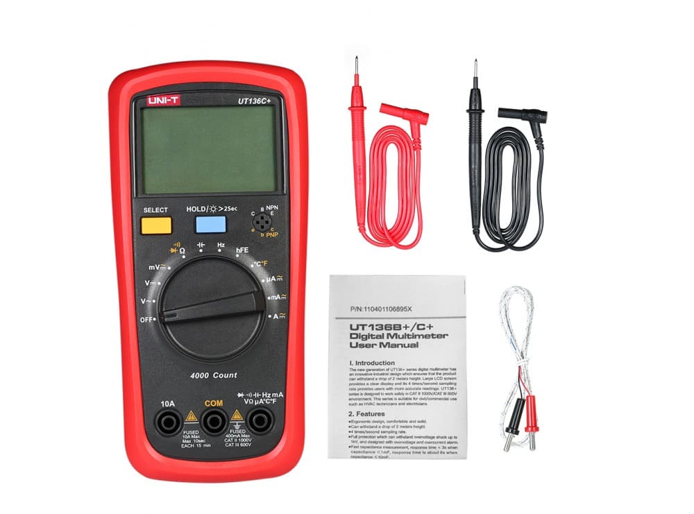 مولتی متر اتورنج UNI-T مدل +UT136C — تصویر ۵