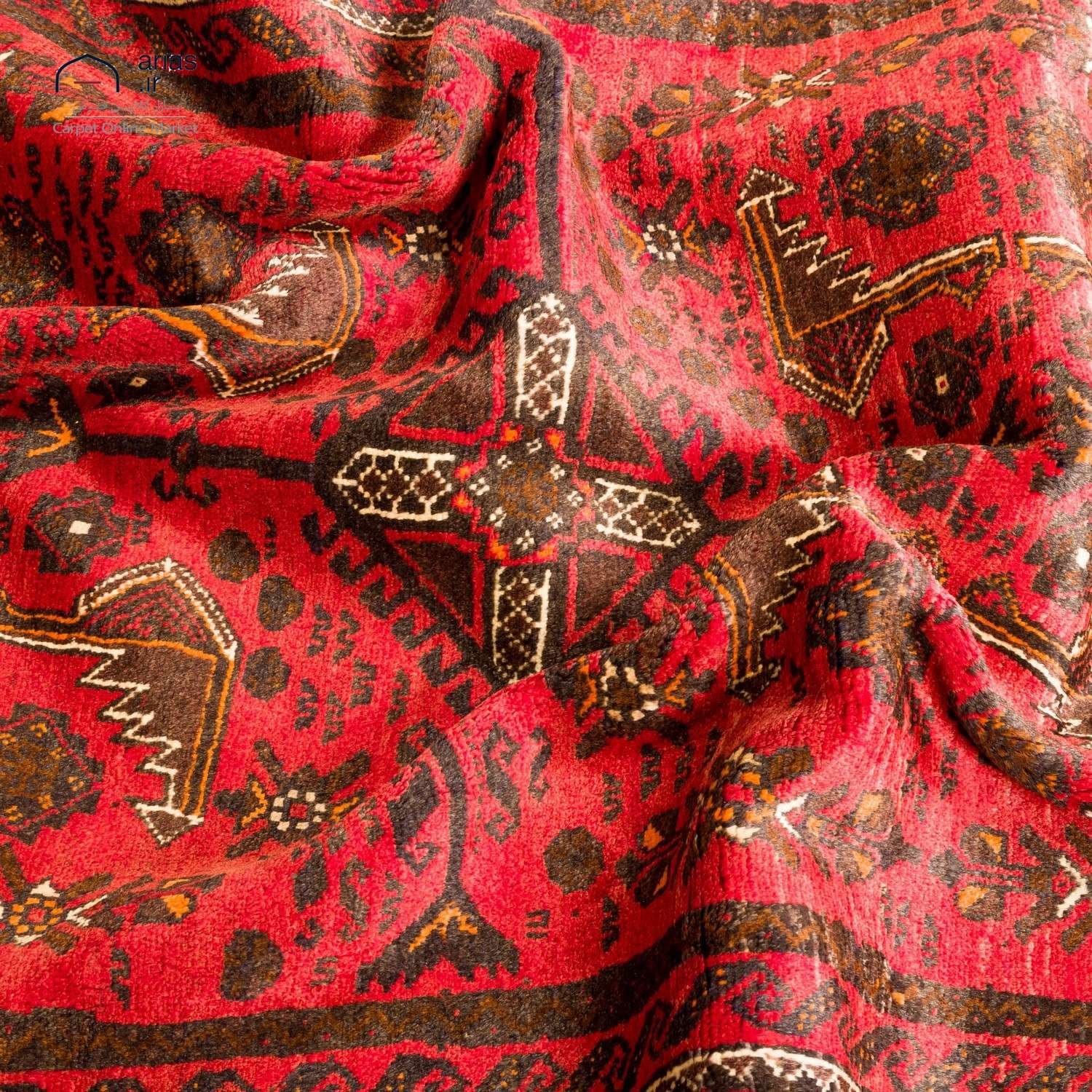 فرش دستباف 2 و نیم متری بلوچ کد D18155 — تصویر ۷