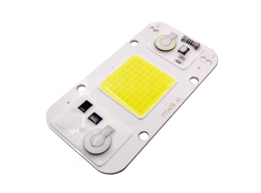 LED COB مهتابی 20W 220V با درایور داخلی سایز 7540 دارای مدار حفاظتی آنتی شوک دار