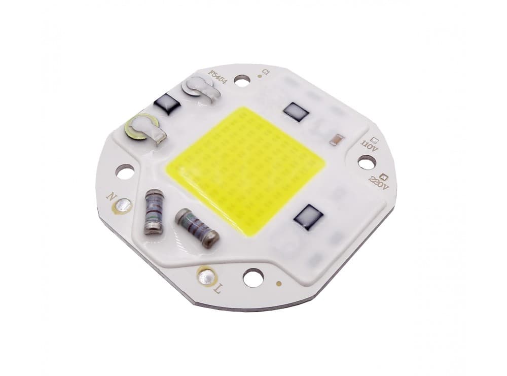 LED COB مهتابی 20W 220V با درایور داخلی سایز 5454 دارای مدار حفاظتی آنتی شوک دار