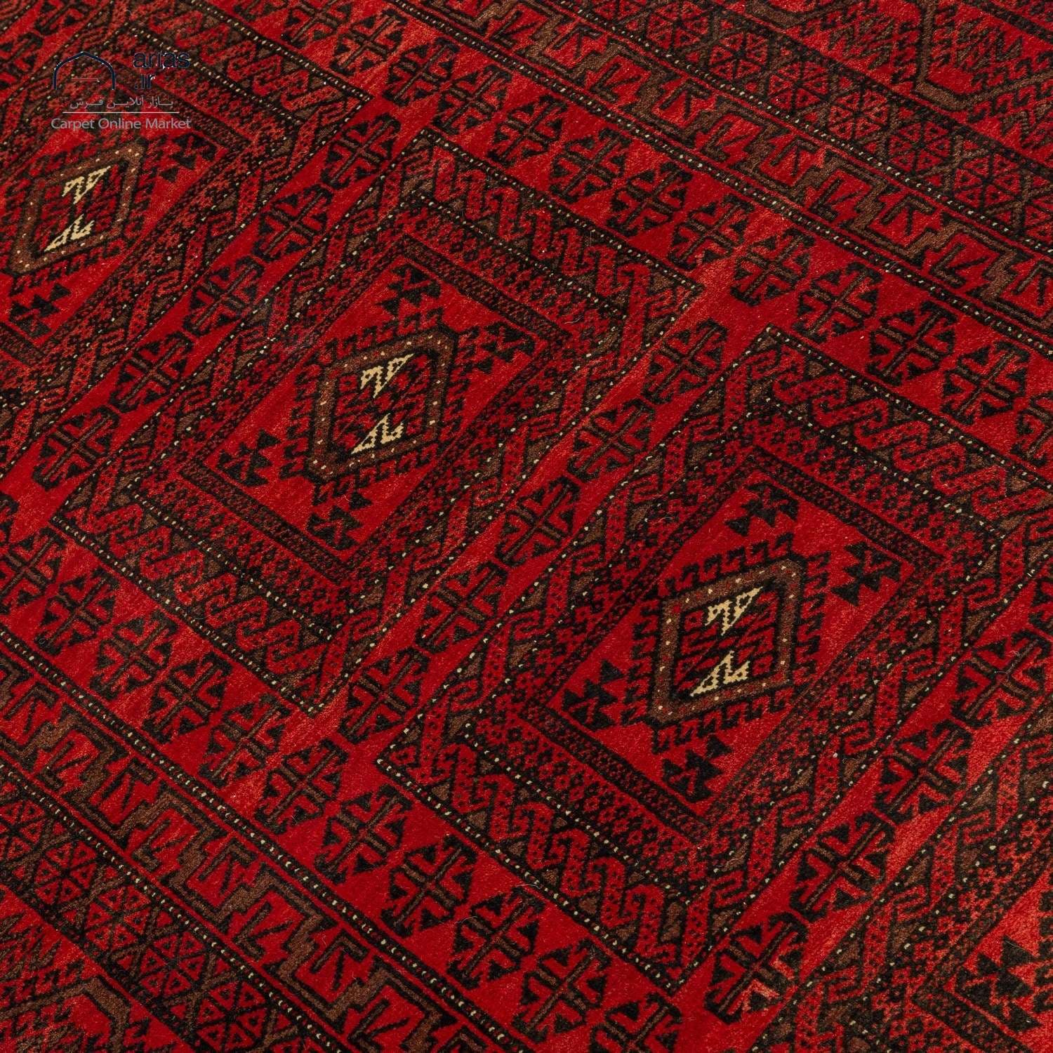 فرش دستباف 2 و نیم متری بلوچ کد D18153 — تصویر ۴