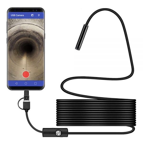 دوربین ( آندوسکوپ ) 1.3 مگاپیکسل لنز 8mm کابل 10 متر — تصویر ۱۰