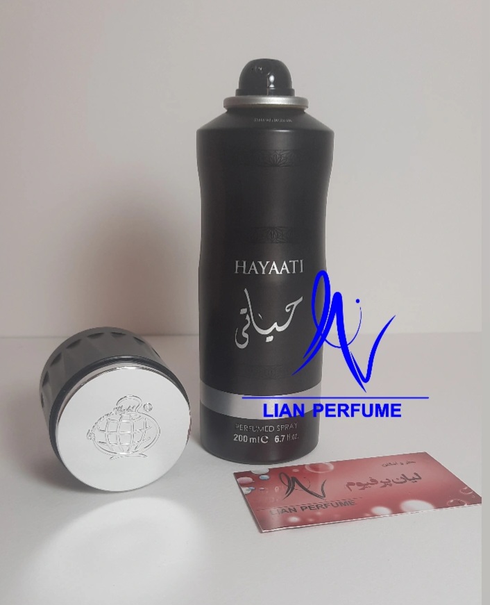 اسپری 200 میل حیاتی فراگرنس ورد Hayaati fragrance world