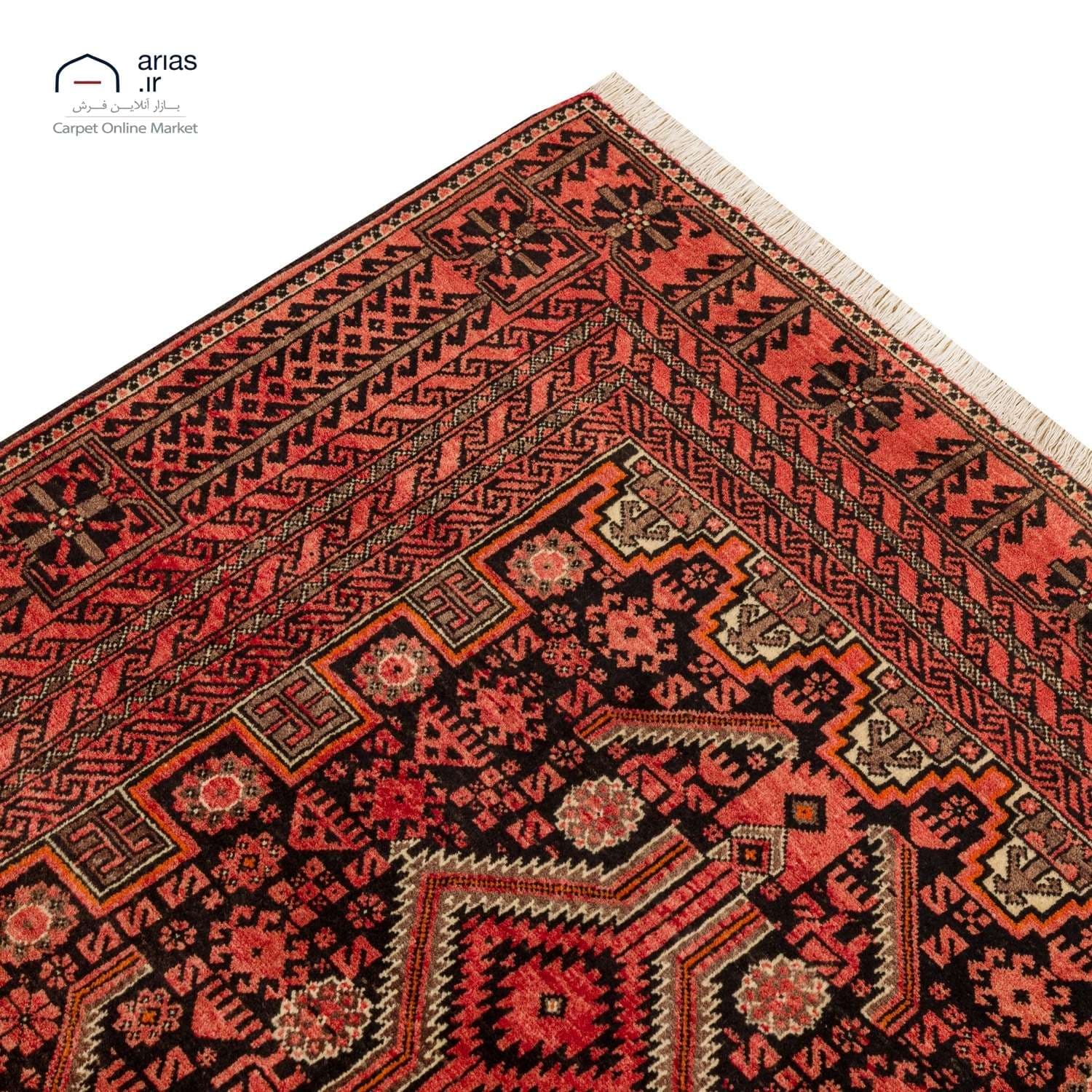 فرش دستباف 2 و نیم متری بلوچ کد D18144 — تصویر ۵