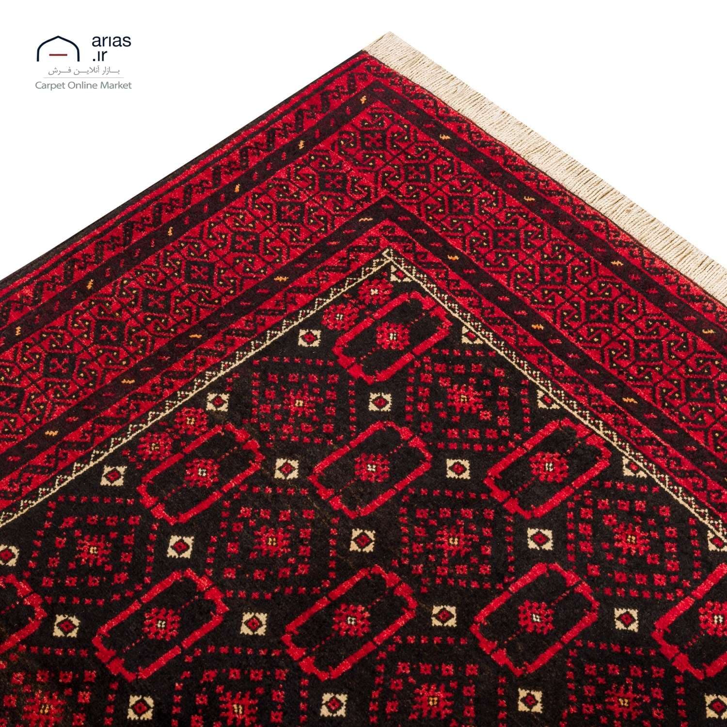 فرش دستباف 2 و نیم متری بلوچ کد D18141 — تصویر ۵