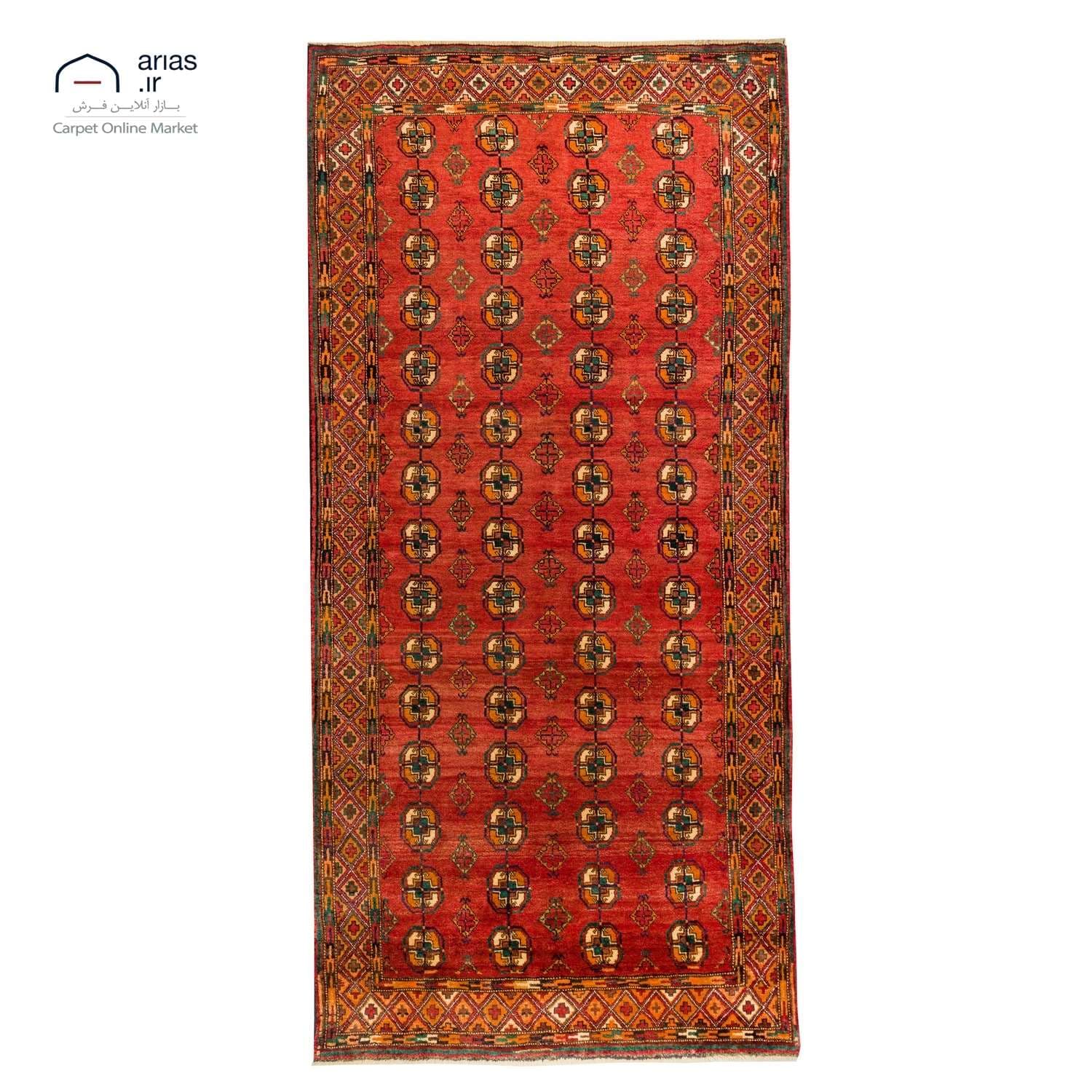 فرش دستباف 3 و نیم متری بلوچ کد D18136