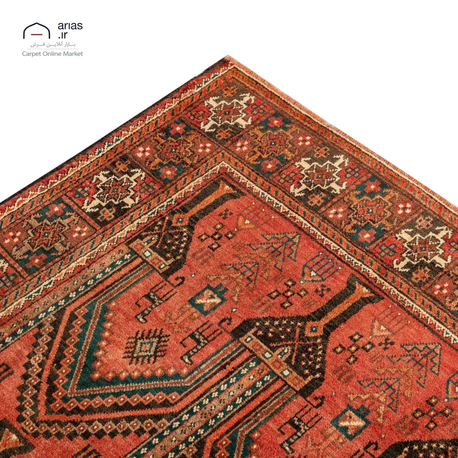 فرش دستباف 2 و نیم متری بلوچ کد D18134 — تصویر ۵