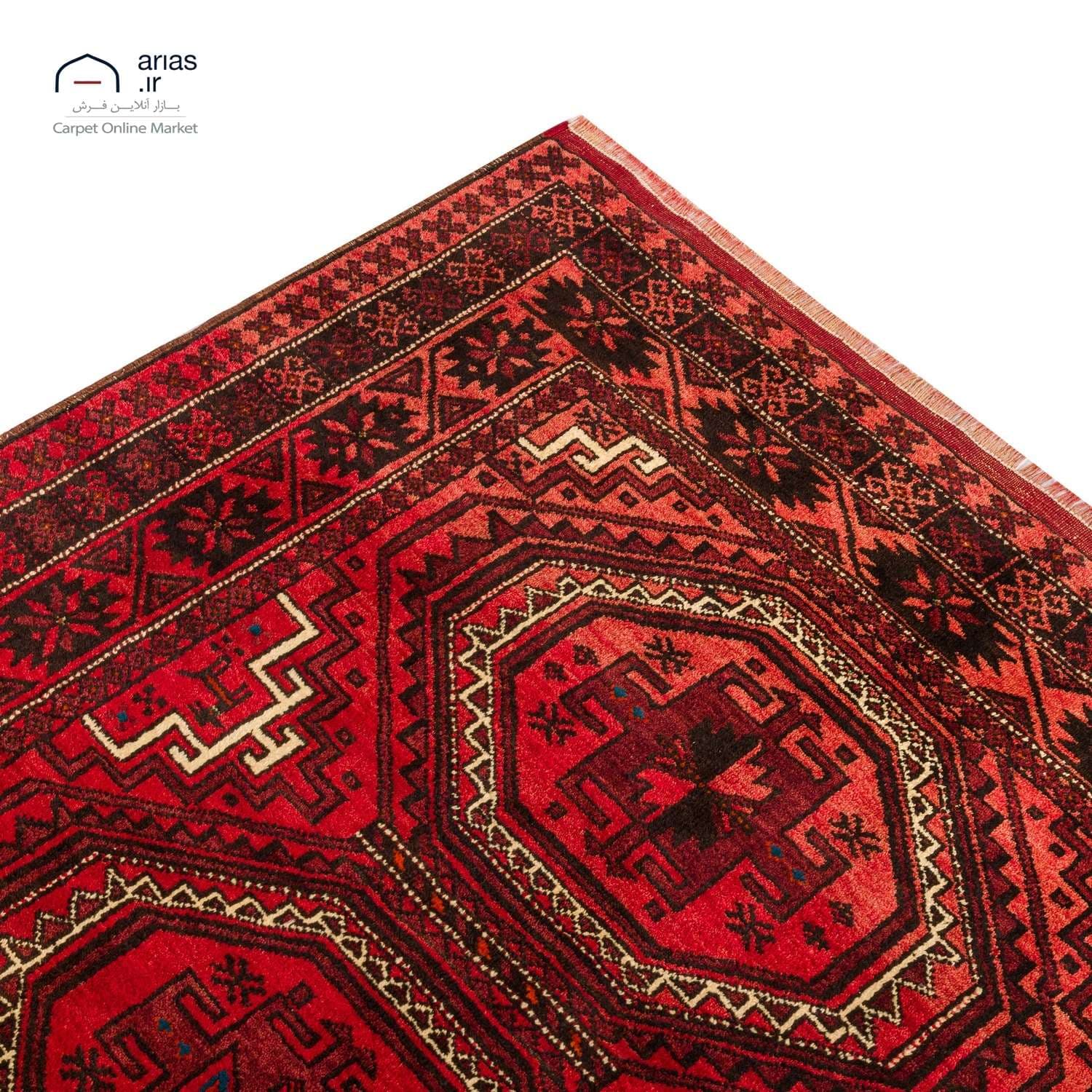 فرش دستباف 3 متری بلوچ کد D18130 — تصویر ۵