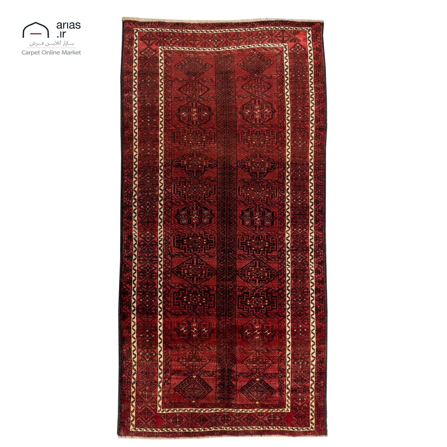 فرش دستباف 3 متری بلوچ کد D18129