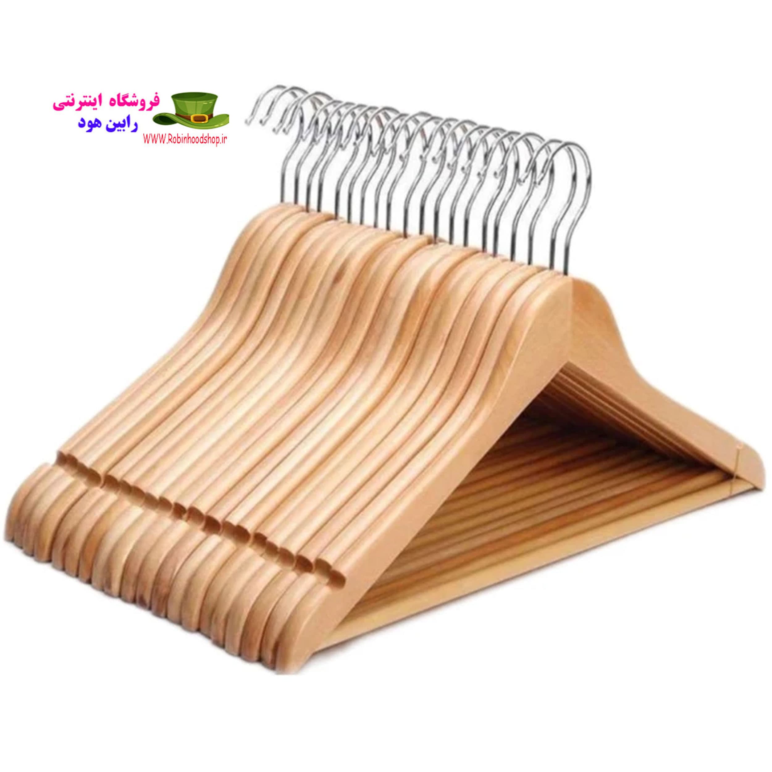 آویز لباس کودک مدل Kandoo طرح چوب بسته 30 عددی.