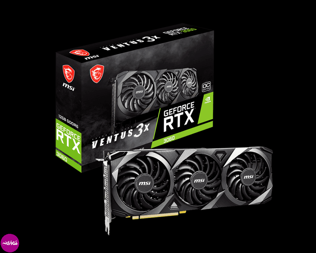 کارت گرافیک MSI GeForce RTX 3060 VENTUS 3X 12G OC — تصویر ۱۰