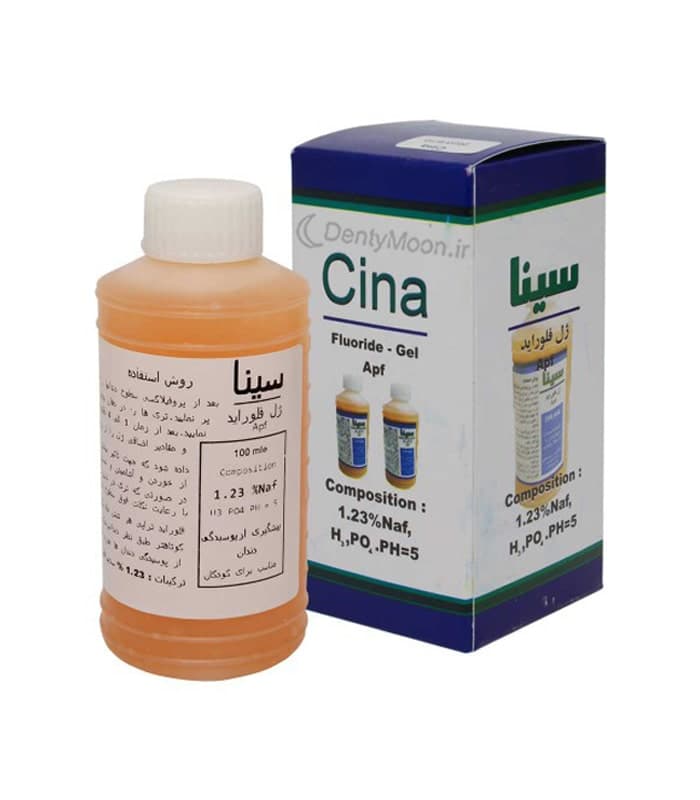 ژل فلوراید سینا Cina Fluoride Gel — تصویر ۳