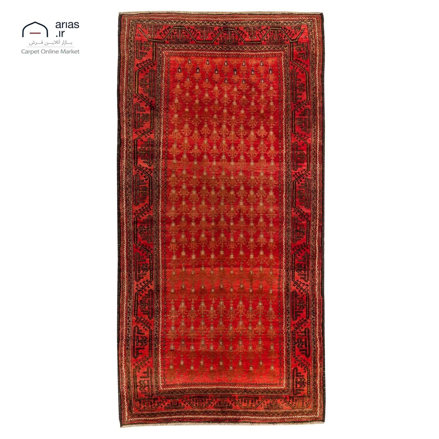 فرش دستباف 3 متری بلوچ کد D18108