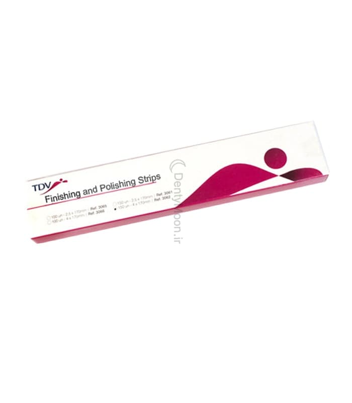 نوار پرداخت بین دندانی تی دی وی TDV Finishing and Polishing Strips