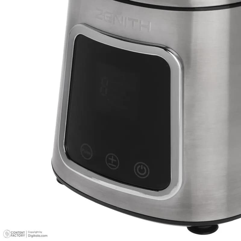 آسیاب مخلوط کن دیجیتال استیل لمسی زنیت مدل ZBL-1436 — تصویر ۷