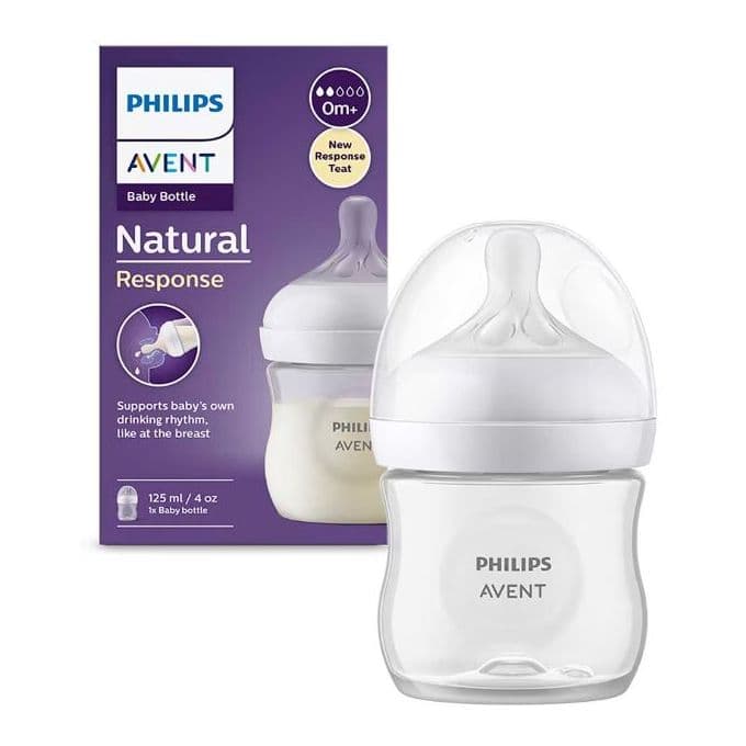 شیشه شیر نوزاد 125 میل طلقی اونت Avent