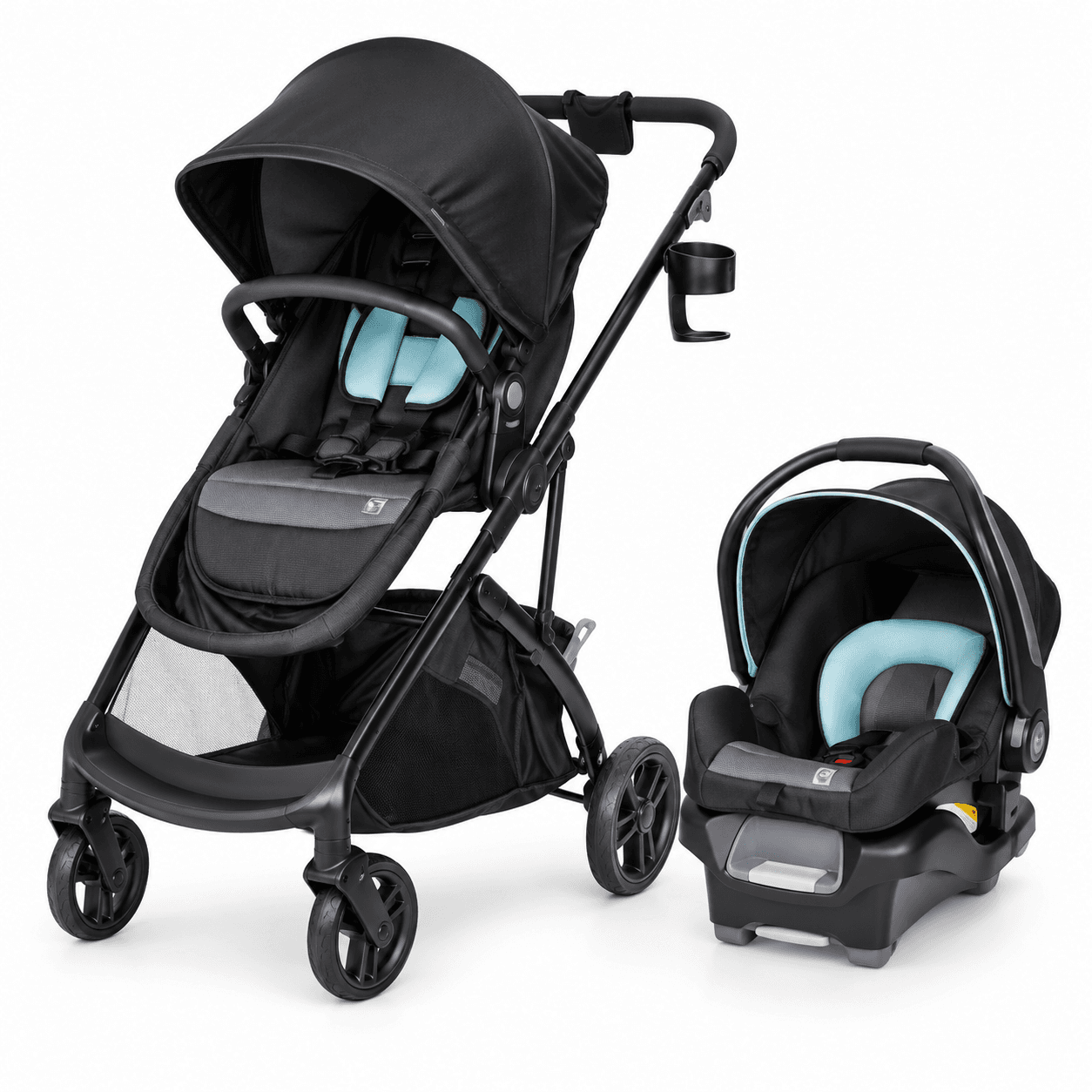 ست کالسکه و کریر بیبی ترند مدل Sonar | Baby Trend Sonar Travel System