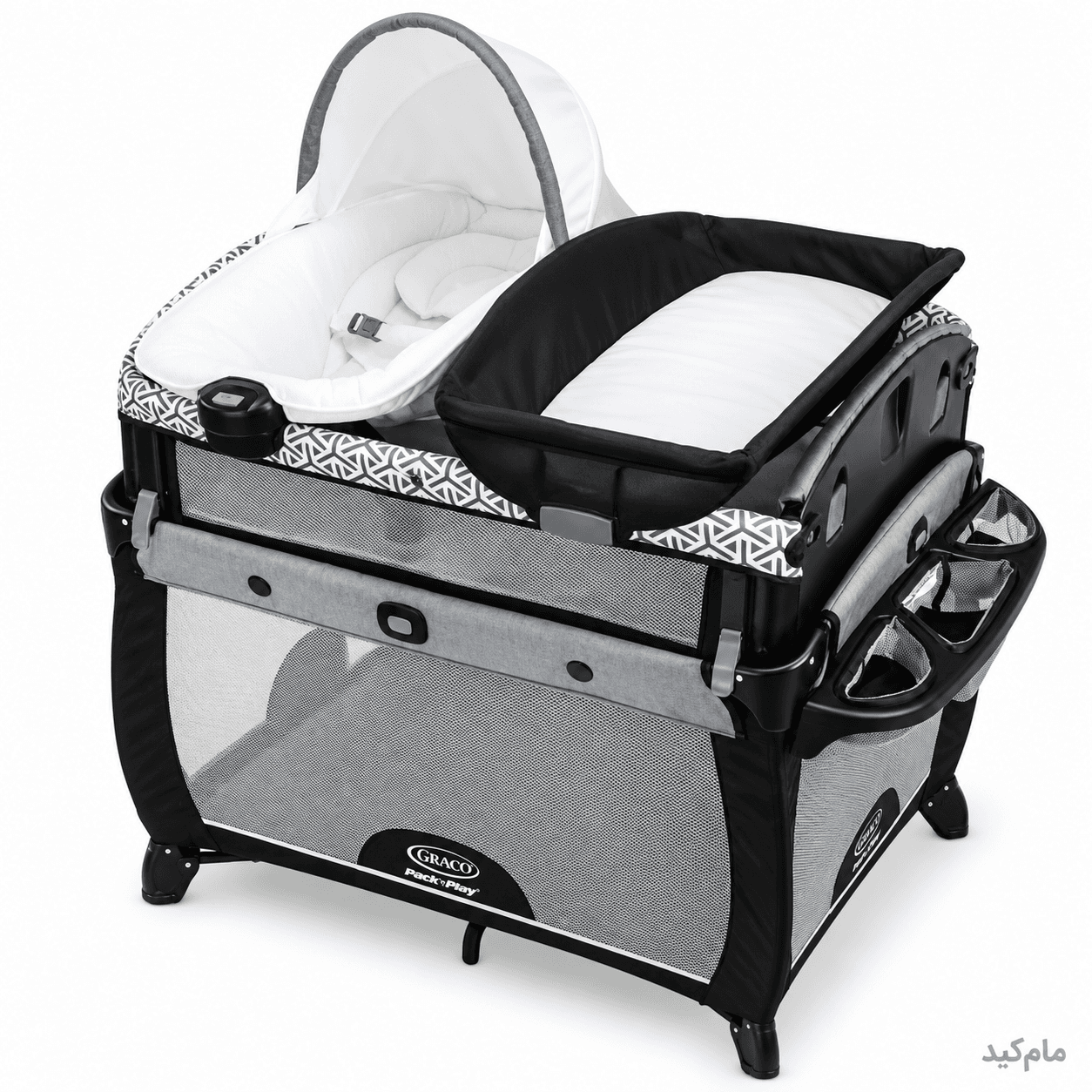 تخت و پارک گراکو مدل Pack ’n Play Newborn2Toddler Mahan