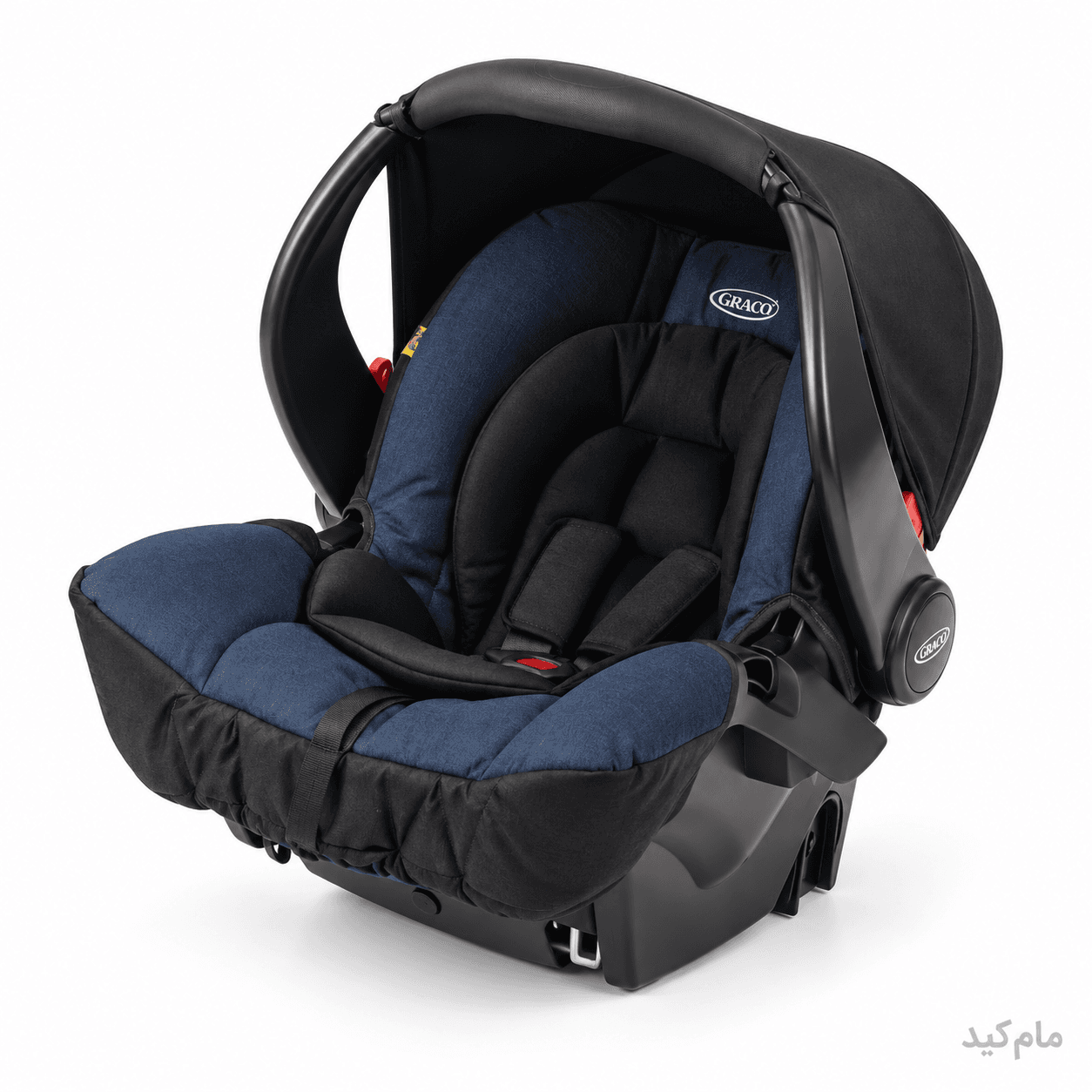 کریر نوزاد گراکو مدل SnugFix Evo مشکی سرمهای — تصویر ۵
