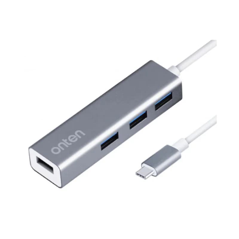 هاب تایپ سی اونتن مدل 9596 با 4 پورت USB 3.0